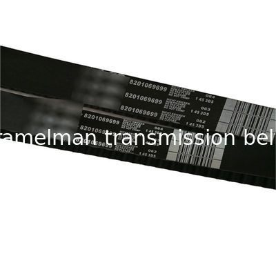 Courroie de transmission de puissance pièces de rechange automobiles d'origine courroie de moteur oem T0663544/148MR25 courroie de voiture Renault Jeep courroies ramelman