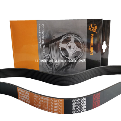 Courroie de pelle hydraulique en promotion pour Daewoo 8PK1350/8PK1290, courroie trapézoïdale à nervures PK, courroie trapézoïdale crantée, courroie trapézoïdale industrielle /8PK1180